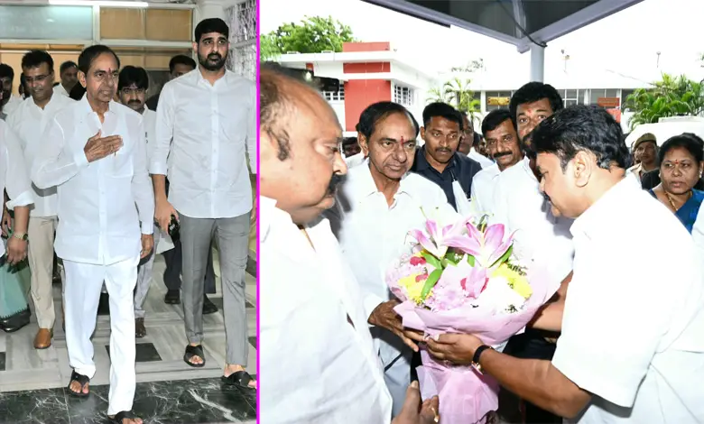 KCR-REACHED-TELANGANA-ASSEM