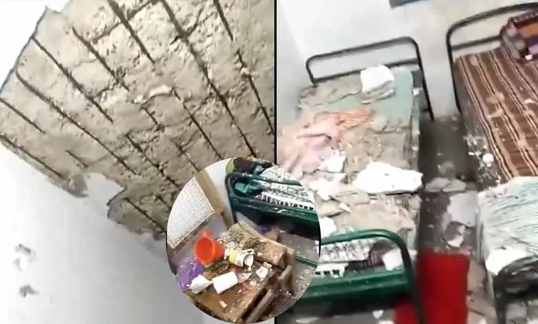 WALL-PLASTER-COLLAPSED