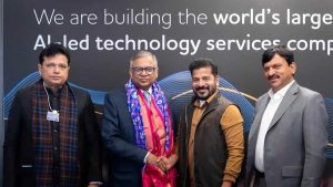 Telangana-CM-A-Revanth-Reddy-and-IPR-minister-P-Srinivas-Reddy-with-TATA-Group-chairman-N-Chandrasekaran.-5